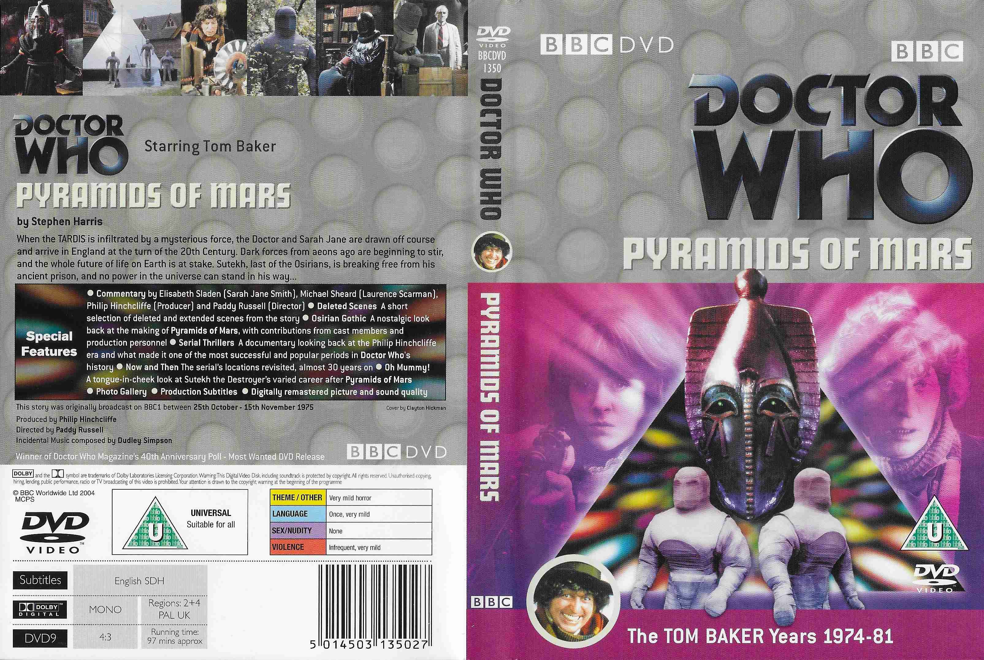 Back cover of BBCDVD 1350